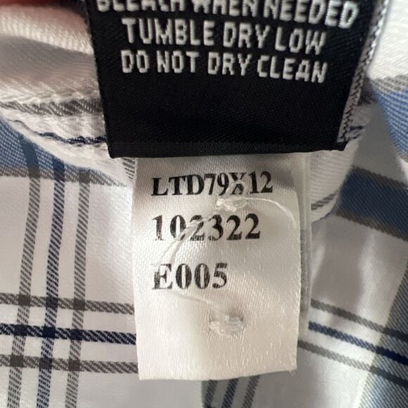 Marithe Francois Girbaud Long Sleeve Button Up Shirt Mens XXXL 3XL Blue Y2K 90s - Picture 12 of 13